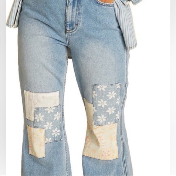 Billabong x Wrangler High Rise Straight Leg Flare Jean • size 29 - Picture 2 of 6